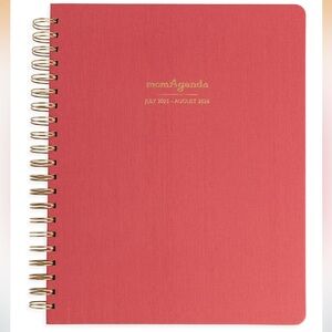 MomAgenda Rasberry School Year. Home Office Planner. July 25- Aug 26. NWOT
